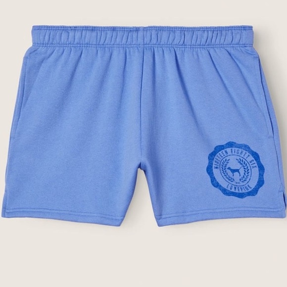 VS PINK 3” FOLDOVER SWEAT SHORTS XXL NWT - Picture 3 of 5